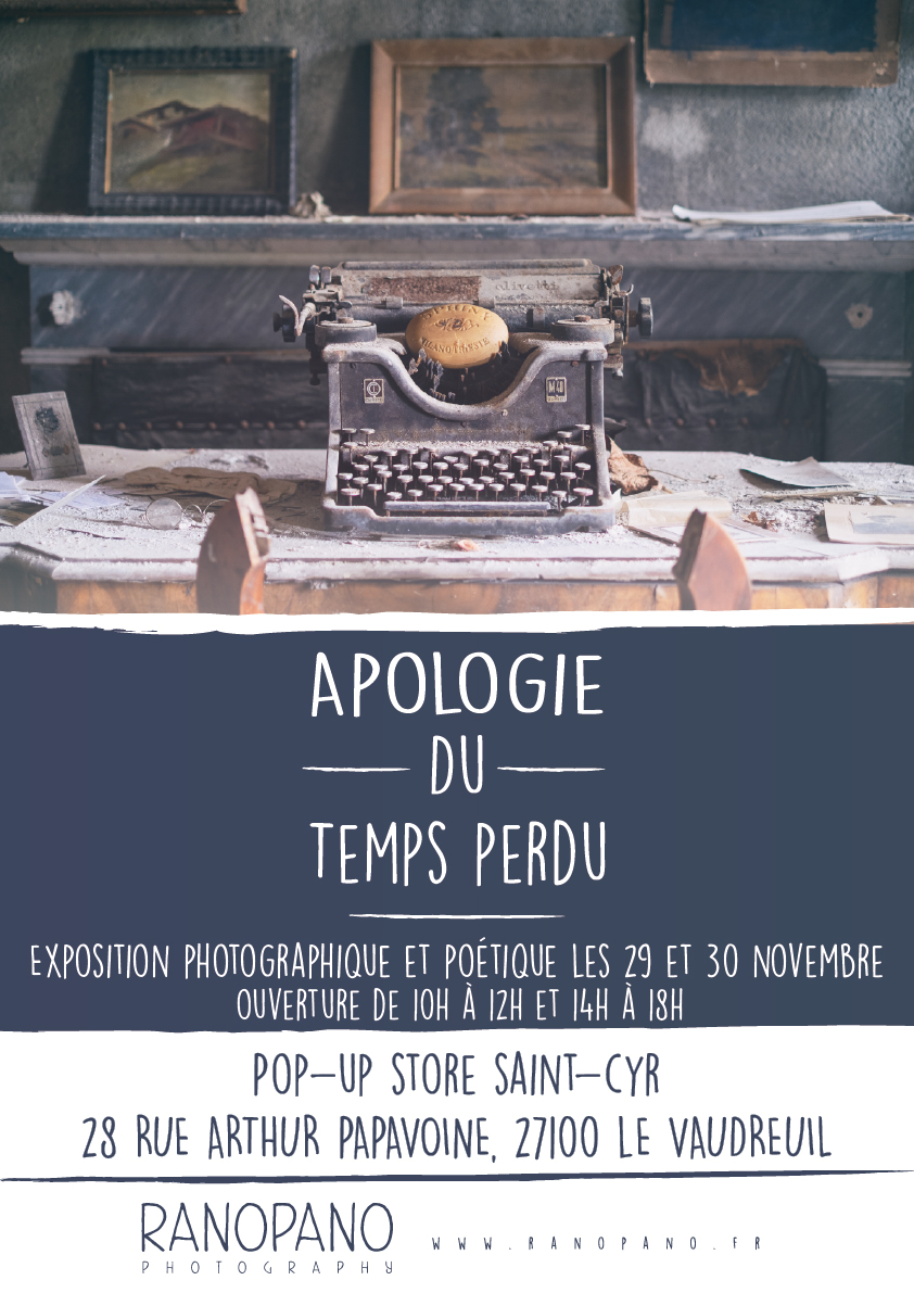 Exposition - Apologie du temps perdu